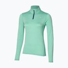 Női futó hosszú ujjú Mizuno Impulse Core Half Zip poros jáde