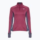 Női futópulóver Mizuno Warmalite Half Zip violet quartz
