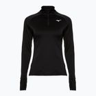 Női futó pulóver Mizuno Warmalite Half Zip fekete