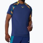 Férfi póló Mizuno Frontier Shadow Tee bellwether blue