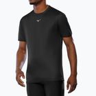Férfi futópóló Mizuno Core Graphic Tee fekete oni