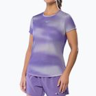 Női futópóló Mizuno Core Graphic Tee thistle Mizuno Core Graphic Tee thistle