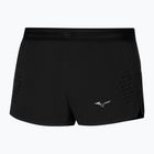 Férfi Mizuno Tech Light Split 1.5" fekete futó rövidnadrág