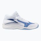 Mizuno Thunder Blade Z Mid röplabdacipő fehér/balwether kék/bel air kék