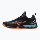 Mizuno Wave Luminous 3 röplabdacipő fekete/neonlámpa/páva kék