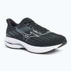 Férfi futócipő Mizuno Wave Inspire 21 2E fekete/ezüst/metál szürke