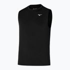 Férfi futó felső Mizuno Impulse Core Core ujjatlan fekete
