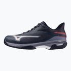 Mizuno Wave Exceed Court CC tenisz cipő odyssey szürke/fehér/kék gránit