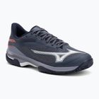 Mizuno Wave Exceed Court CC tenisz cipő odyssey szürke/fehér/kék gránit