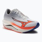 Férfi futócipő Mizuno Wave Rebellion Flash 3 fehér/tüzes korall 2/iris bloom