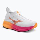 Mizuno Neo Zen fehér/narancs/rózsaszín tetra futócipő