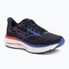 Női futócipő Mizuno Wave Rider 29 odyssey szürke/iris bloom/kalypsocoral