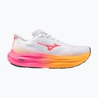 Mizuno Wave Sky 9 fehér/narancs/rózsaszín tetra futócipő