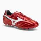 Mizuno Morelia II Elite FG férfi futballcipő 40. piros/fehér/fekete