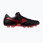 Férfi Mizuno Morelia II Pro FG futballcipő fekete/morelia 40. vörös/fekete homok