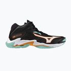 Mizuno Wave Lightning Z8 Mid röplabda cipő fekete/angol/jégzöld