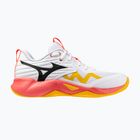 Mizuno Wave Momentum Pro röplabdacipő fehér/tüzes korall 2/citrus