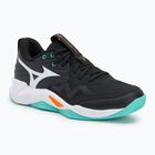 Mizuno Wave Momentum Pro röplabda cipő fekete/angol/jégzöld