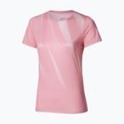 Női futópóló Mizuno Core Graphic Tee fehérített lila
