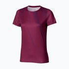 Női futópóló Mizuno Core Graphic Tee dark purple