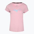 Női futópóló Mizuno Core Runbird Tee fehérített lila