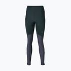 Női futóleggings Mizuno Tech Thermal Charge Long Black/Odyssey Gray