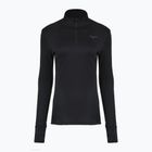 Női futó pulóver Mizuno Active Warm Half Zip fekete