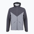 Férfi futódzseki Mizuno Tech Thermal Charge Hooded quiksilver