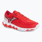 Teniszcipők Mizuno Wave Enforce Tour 2 CC fiery red/white/sun-dried toma