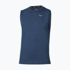 Férfi futópóló Mizuno Impulse Core Sleeveless estate blue