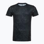 Férfi futópóló Mizuno Active DryAeroFlow Graphic black/gray