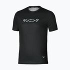 Férfi futópóló Mizuno Core Graphic Tee black