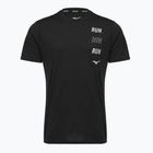 Férfi futó póló Mizuno Core Run Short Sleeve Tee black