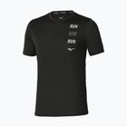 Férfi futó póló Mizuno Core Run Short Sleeve Tee black