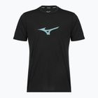 Férfi futópóló Mizuno Core Runbird Tee black
