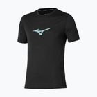 Férfi futópóló Mizuno Core Runbird Tee black