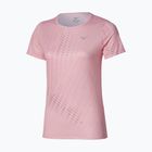 Női futópóló Mizuno Core Graphic Tee pinkesque