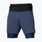 Férfi futóshort Mizuno Trail Multipocket 2in1 estate blue