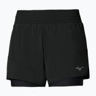 Női futóshort Mizuno Active 2in1 4.5 black