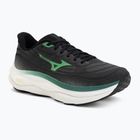 Férfi futócipő Mizuno Wave Sky 9 black/goblin green/alpine green