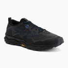 Férfi futócipő Mizuno Wave Daichi 9 GTX black/dress blues/black sand