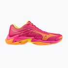Röplabda cipő Mizuno Wave Lightning Elite pink tetra/fortune yellow/ligh