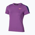 Női teniszpóló Mizuno Tennis Short Sleeve Tee dahlia