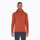 Férfi Rab Ascendor Light Hoody toszkán piros melegítőfelső