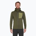 Férfi pulóver Rab Superflux Hoody army QFG-13