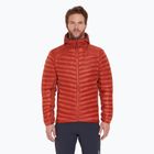 Férfi pehelykabát Rab Cirrus Flex Hoody tuscan red