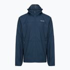 Férfi Rab Windgather Hoody kabát tempest blue