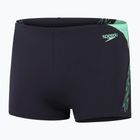 Férfi Speedo Hyper Boom Splice úszó boxeralsó true navy/lequin zöld