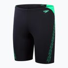 Férfi Speedo Hyper Boom Splice úszónadrág true navy/lequin zöld