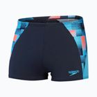 Férfi úszónadrág Speedo Endurance+ MAX Splice Aquashort true navy/picton blue/siren red